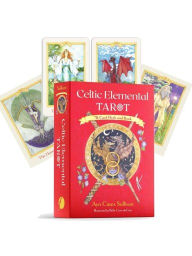 Celtic Elemental Tarot kortos Findhorn Press
