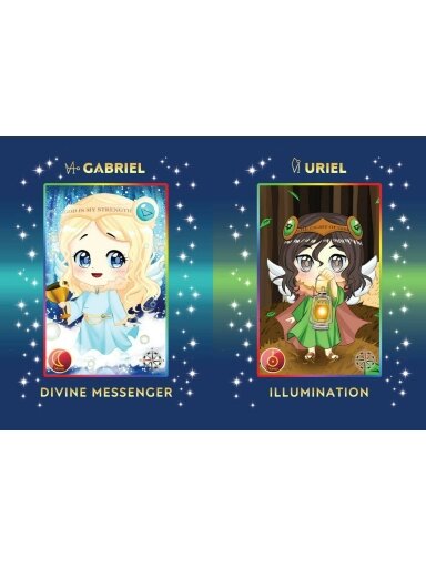 Chibi Anime Angel kortos Findhorn Press