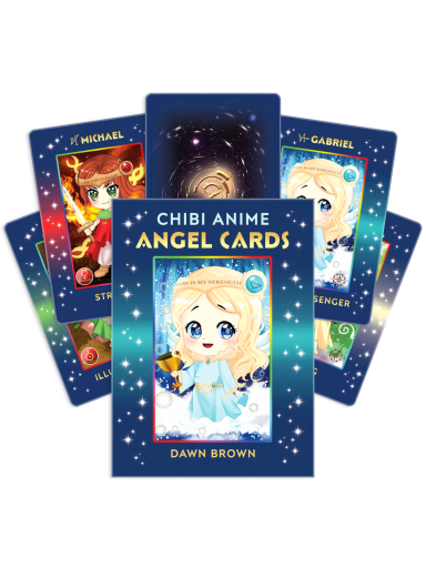 Chibi Anime Angel kortos Findhorn Press
