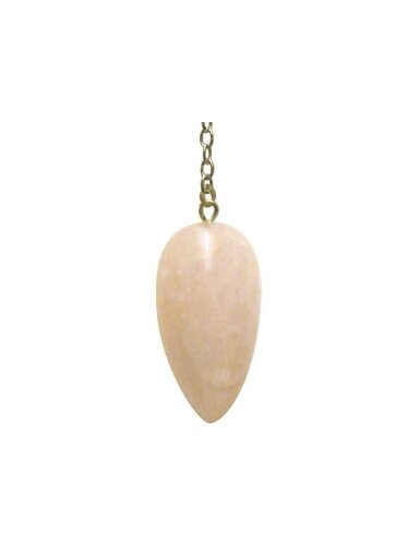 Classic Rose Quartz Pendulum Švytuoklė Lo Scarabeo
