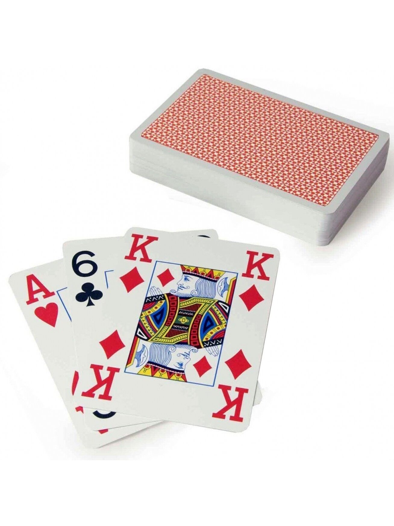 Copag 4 Corner pokerio kortos (Raudonos) 2