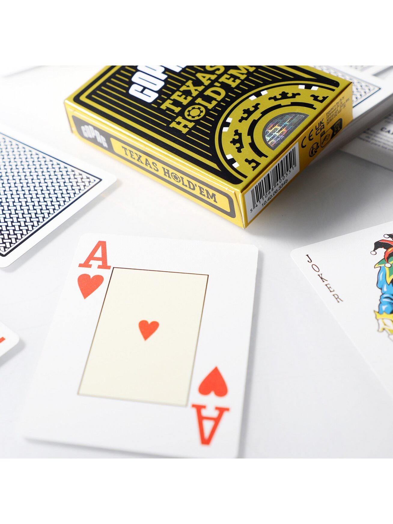 Copag Texas Holdem pokerio kortos (Juodos) 3 Copag Texas Holdem pokerio kortos (Juodos) 3
