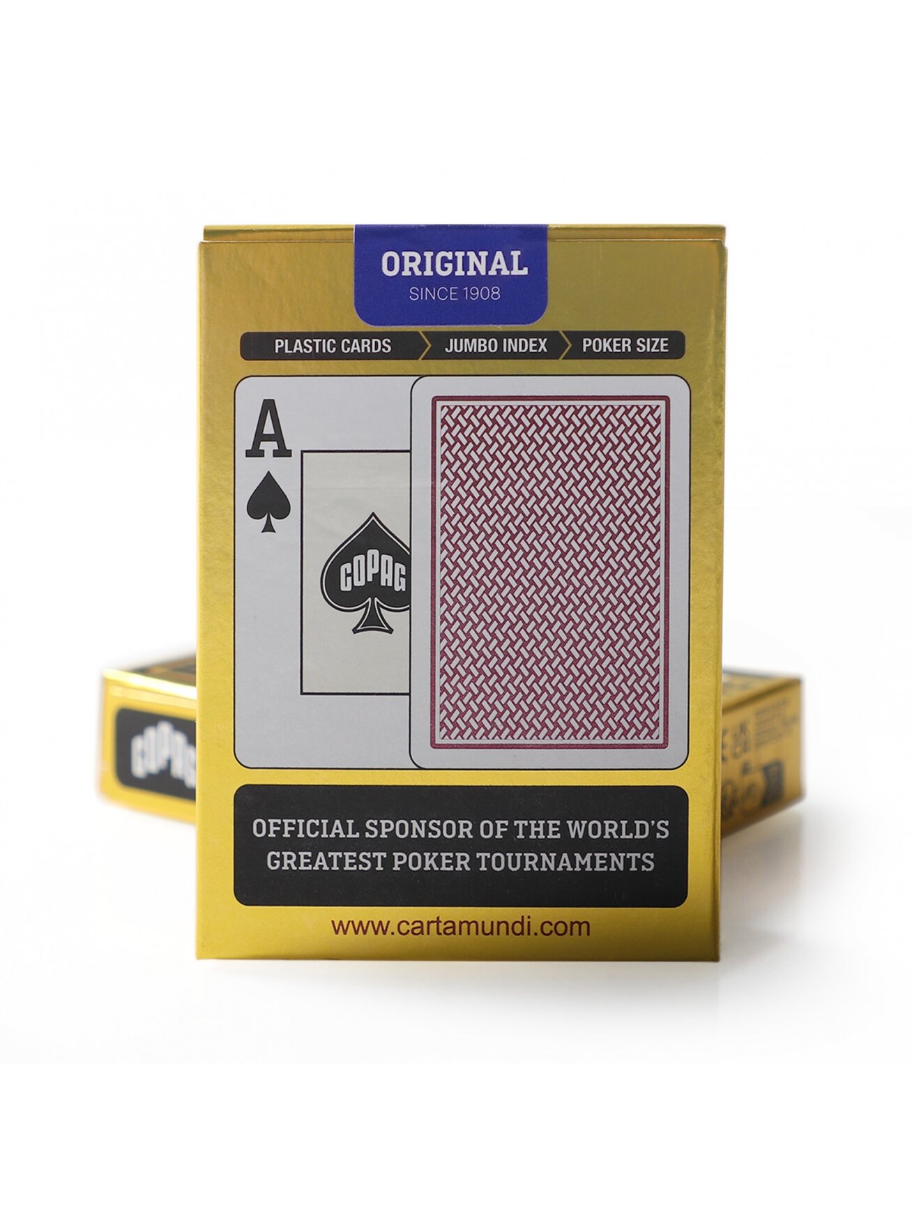 Copag Texas Holdem pokerio kortos (Raudonos) 2 Copag Texas Holdem pokerio kortos (Raudonos) 2