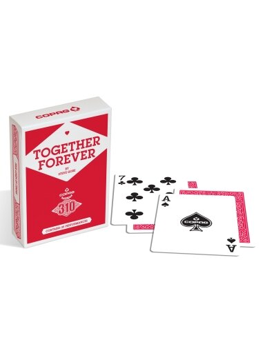 Copag 310 Together Forever pokerio kortos (raudona)
