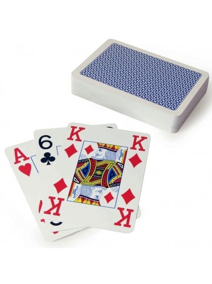 Copag 4 Corner pokerio kortos (Mėlynos) 1 Copag 4 Corner pokerio kortos (Mėlynos) 1