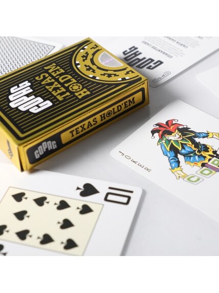 Copag Texas Holdem pokerio kortos (Juodos) 2