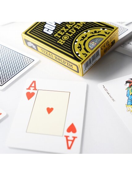 Copag Texas Holdem pokerio kortos (Juodos) 3 Copag Texas Holdem pokerio kortos (Juodos) 3