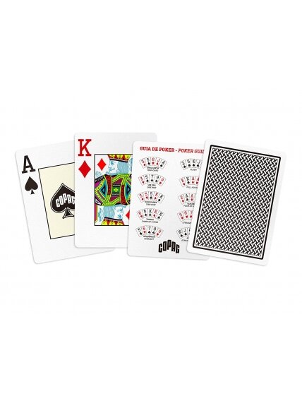 Copag Texas Holdem pokerio kortos (Juodos) 1 Copag Texas Holdem pokerio kortos (Juodos) 1