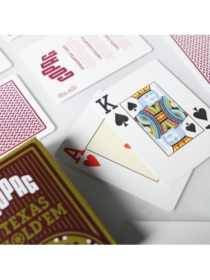 Copag Texas Holdem pokerio kortos (Raudonos) 5