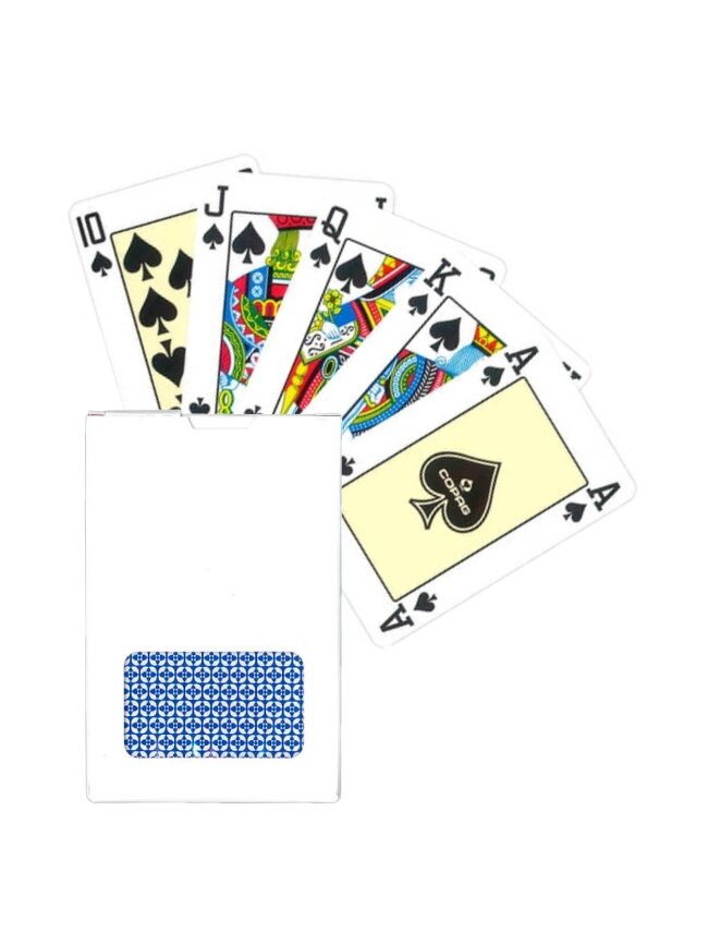 Copag Bridge Regular pokerio kortos (Mėlynos) Copag Bridge Regular pokerio kortos (Mėlynos)