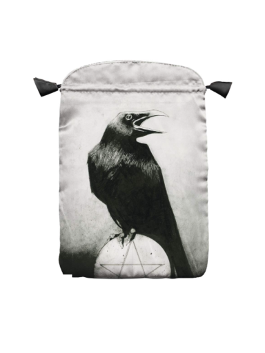 Crows satininis maišelis kortoms Lo Scarabeo