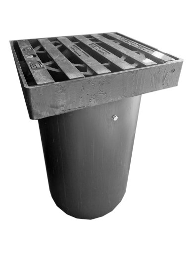 Dangtis ketaus 425 RCP D400-40T/TL-400 su grotelėmis MGN 35436