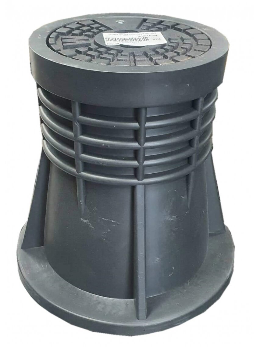 Dangtis gatvės sklendė D270/D190/H270 metal./plast. Dangtis gatvės sklendė D270/D190/H270 metal./plast.