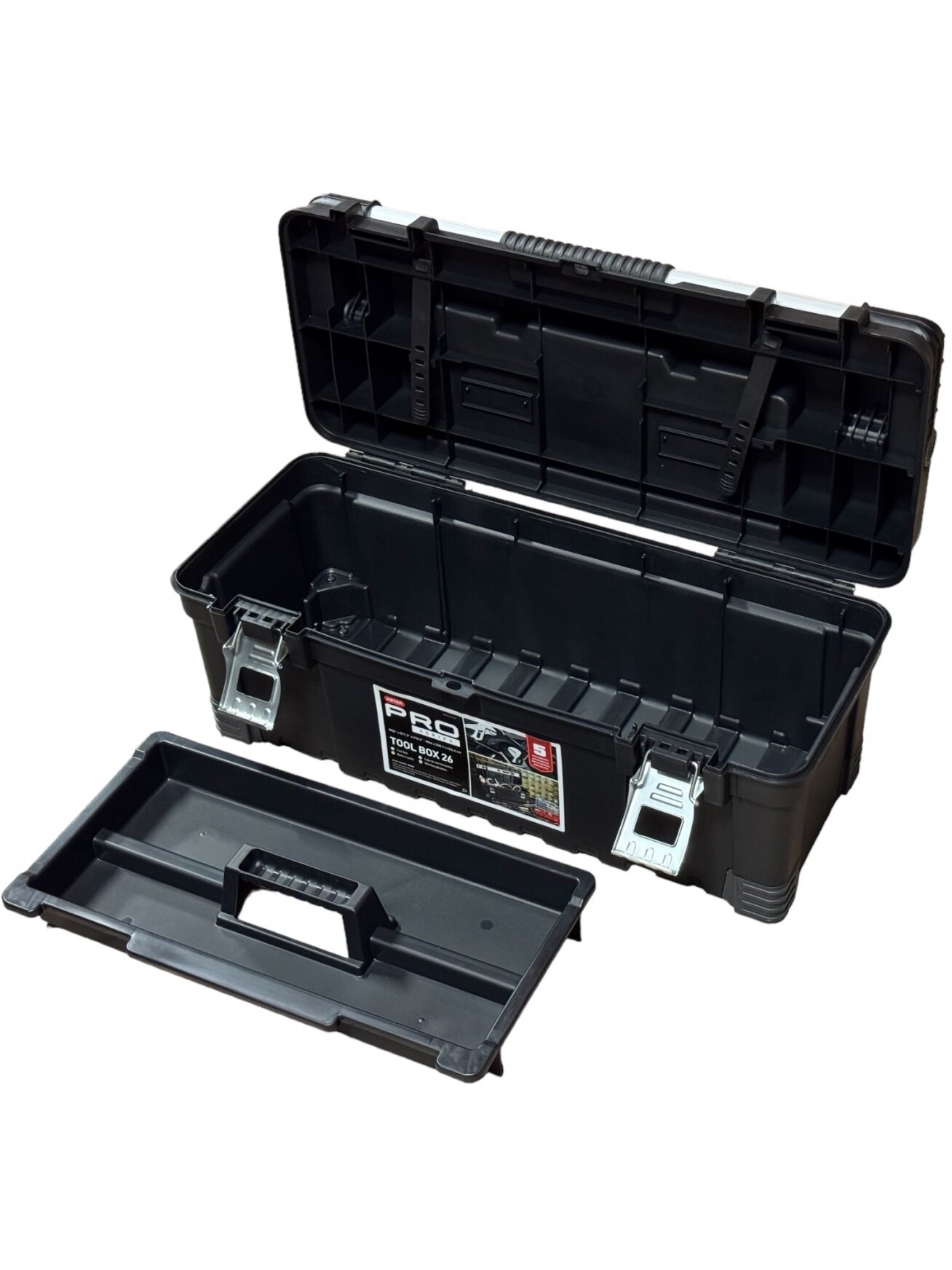 Dėžė Keter HAWK su smulk. dėt 66x29x27 cm 4 Dėžė Keter HAWK su smulk. dėt 66x29x27 cm 4