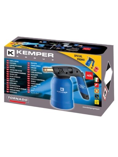 Degiklis „KEMPER" ir 190 g dujų balionas