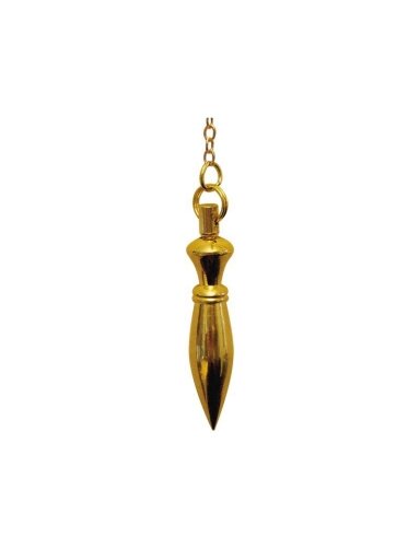 Deluxe Gold Pointed Pendulum Švytuoklė Lo Scarabeo