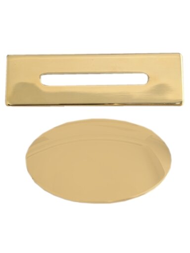 Detalė vonios sifono apdailos Gold