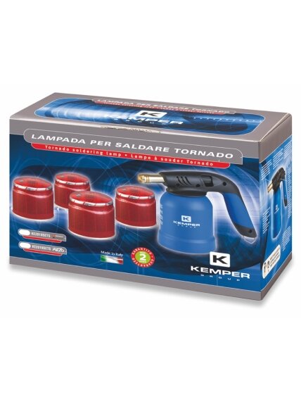Degiklis „KEMPER" REG su piez + 4 balionai 3 Degiklis „KEMPER" REG su piez + 4 balionai 3