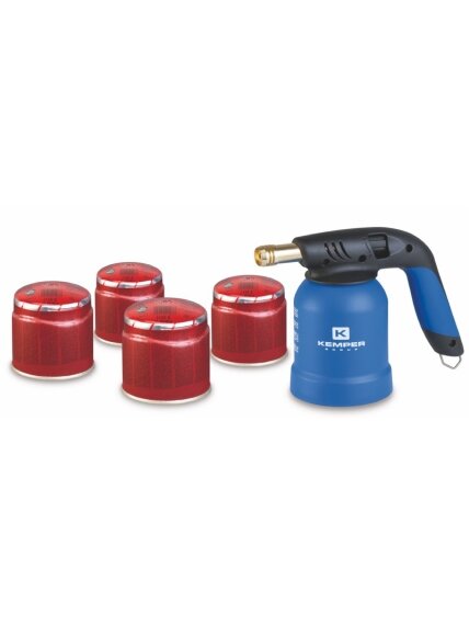 Degiklis „KEMPER" REG su piez + 4 balionai