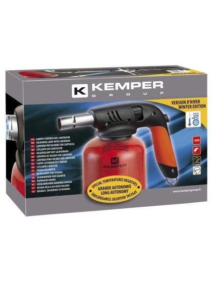 Degiklis su dujų balionu „KEMPER" 1