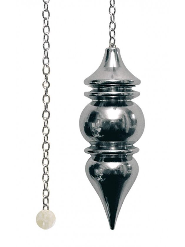 Deluxe Silver Wisdom Chamber Pendulum Švytuoklė Lo Scarabeo 1 Deluxe Silver Wisdom Chamber Pendulum Švytuoklė Lo Scarabeo 1