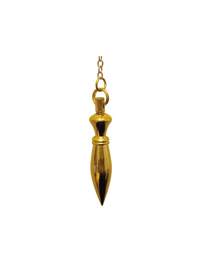 Deluxe Gold Pointed Pendulum Švytuoklė Lo Scarabeo 1 Deluxe Gold Pointed Pendulum Švytuoklė Lo Scarabeo 1
