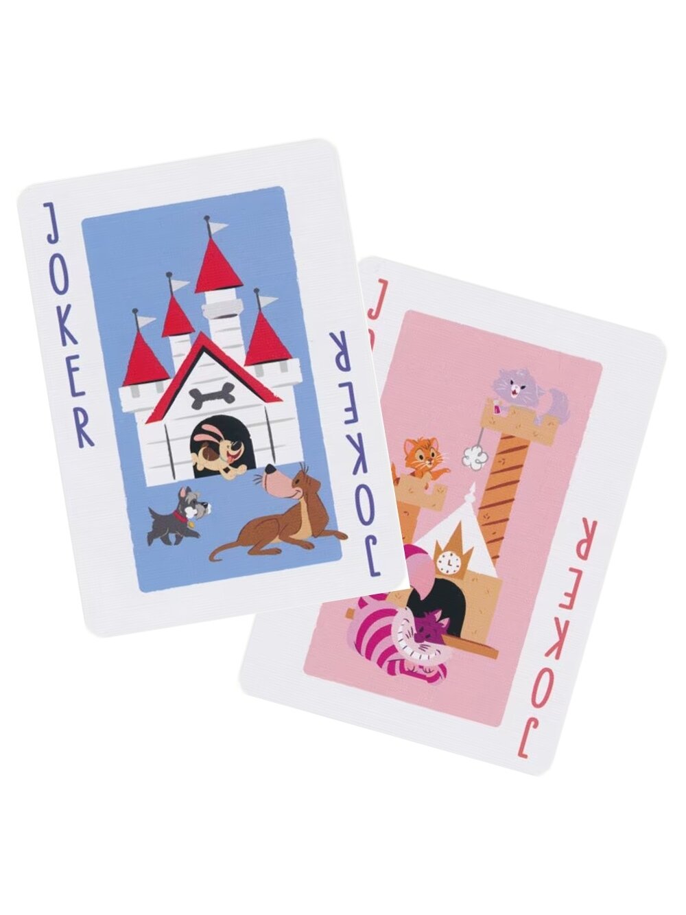 Disney Cats and Dogs žaidimo kortos Bicycle 4 Disney Cats and Dogs žaidimo kortos Bicycle 4