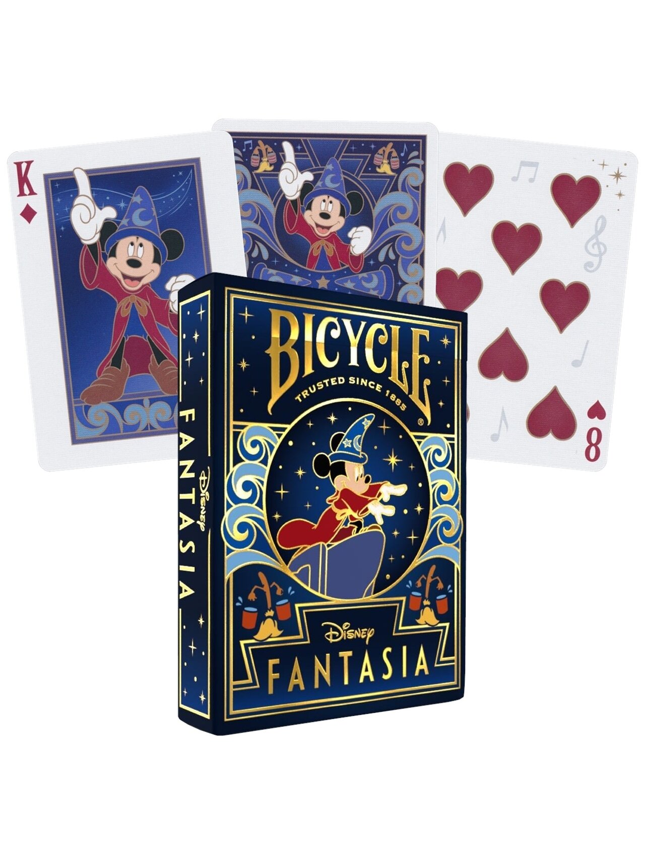Disney Fantasia žaidimo kortos Bicycle
