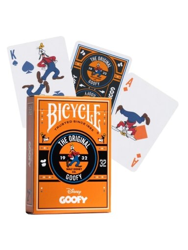 Disney Classic Goofy žaidimo kortos Bicycle