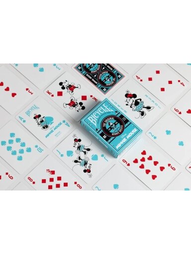 Disney Classic Minnie Mouse žaidimo kortos Bicycle