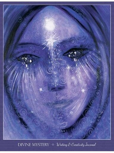 Divine Mystery writing and creativity journal užrašinė Blue Angel