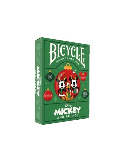 Disney Mickey and Friends Holiday žaidimo kortos Bicycle 1 Disney Mickey and Friends Holiday žaidimo kortos Bicycle 1
