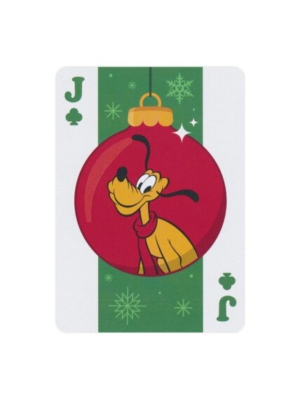 Disney Mickey and Friends Holiday žaidimo kortos Bicycle 10