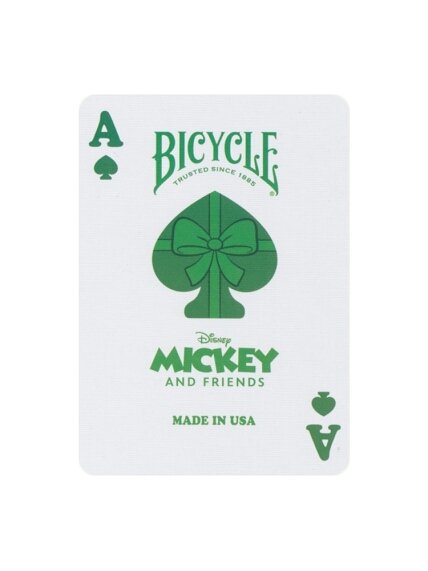 Disney Mickey and Friends Holiday žaidimo kortos Bicycle 3