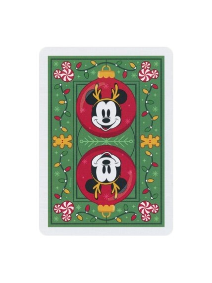 Disney Mickey and Friends Holiday žaidimo kortos Bicycle 4