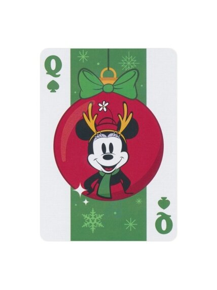 Disney Mickey and Friends Holiday žaidimo kortos Bicycle 7 Disney Mickey and Friends Holiday žaidimo kortos Bicycle 7