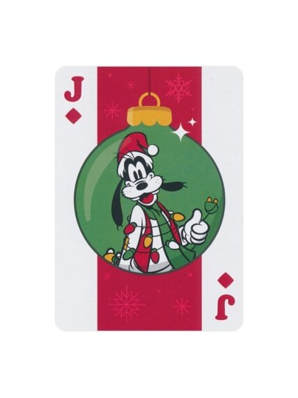 Disney Mickey and Friends Holiday žaidimo kortos Bicycle 9