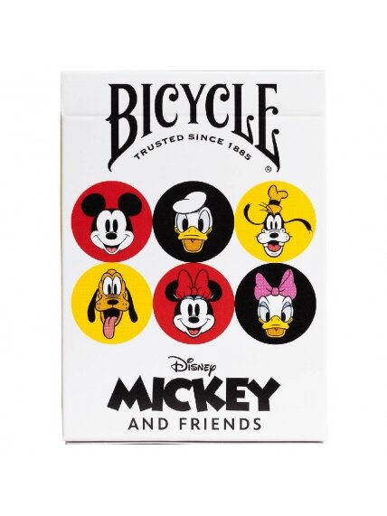 Disney Mickey and Friends žaidimo kortos Bicycle 3