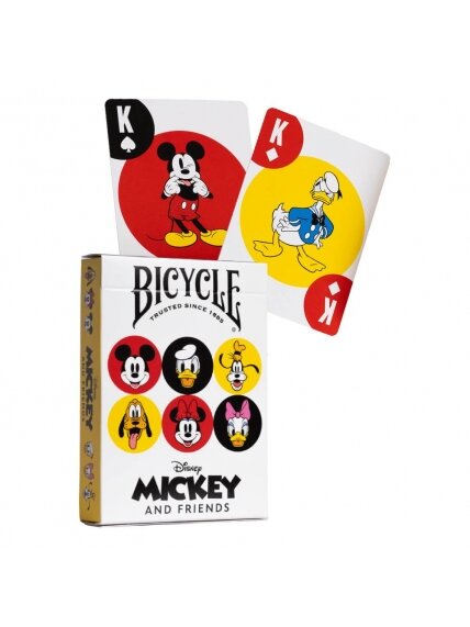 Disney Mickey and Friends žaidimo kortos Bicycle