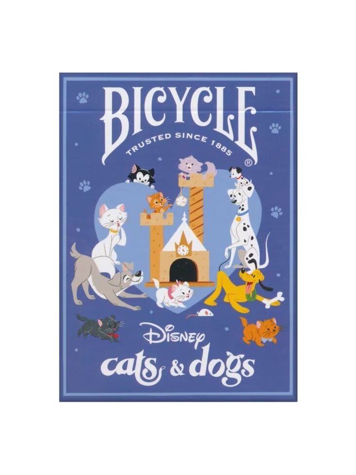 Disney Cats and Dogs žaidimo kortos Bicycle 2