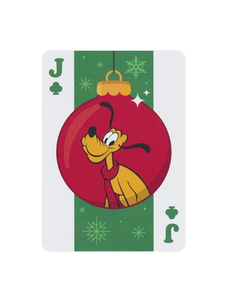 Disney Mickey and Friends Holiday žaidimo kortos Bicycle 10