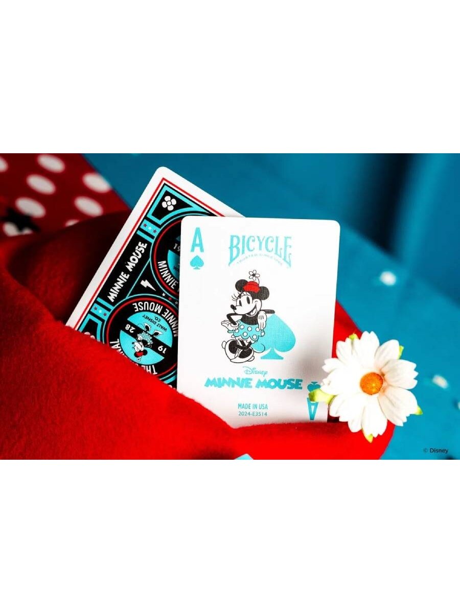 Disney Classic Minnie Mouse žaidimo kortos Bicycle 4