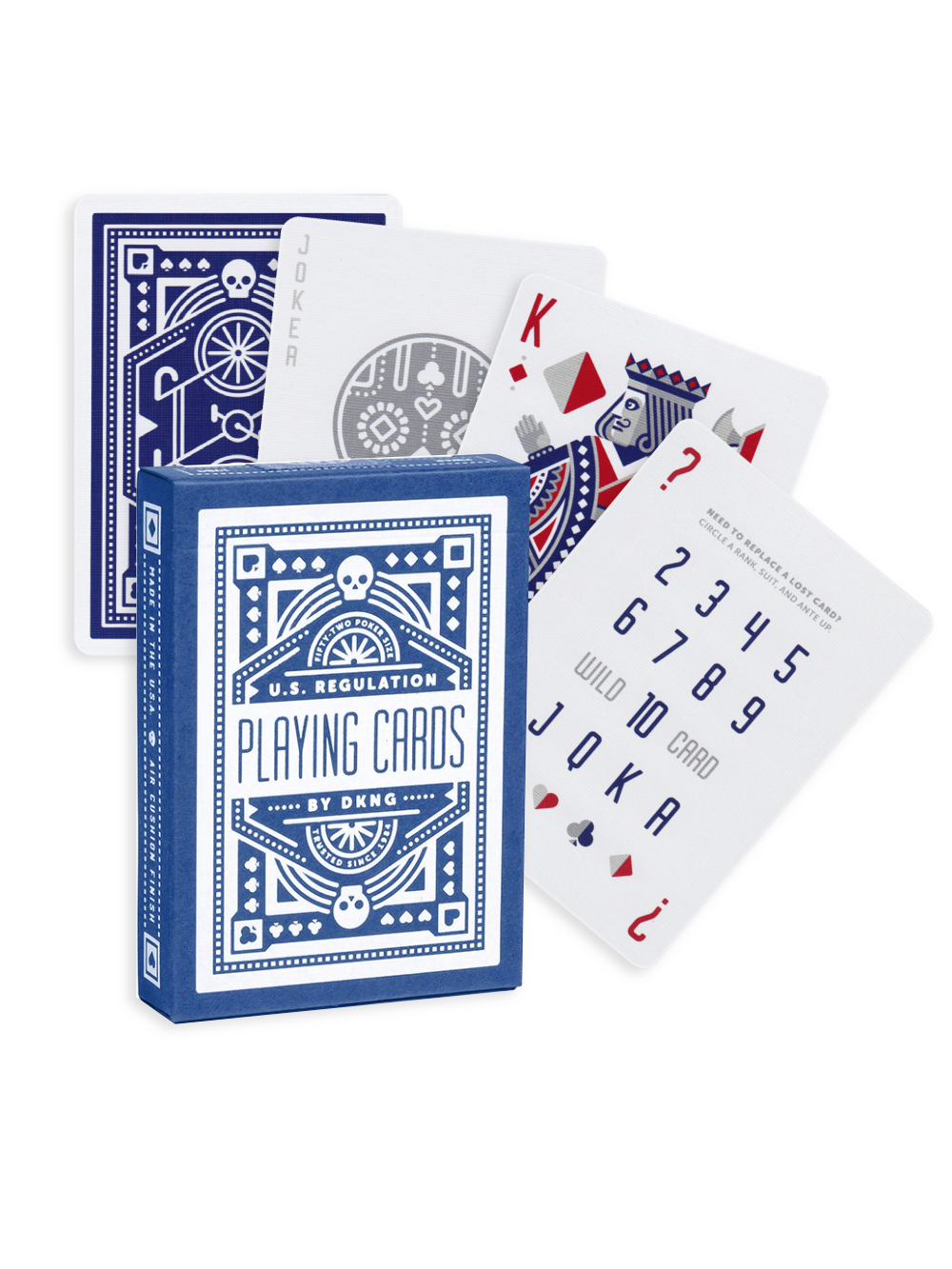 DKNG Blue Wheel kortos