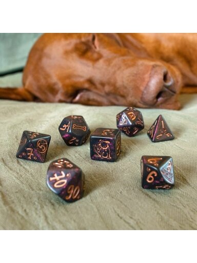 DOGS Dice Set: Luna kauliukų rinkinys