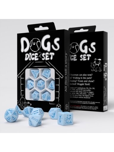 DOGS Dice Set: Max kauliukų rinkinys
