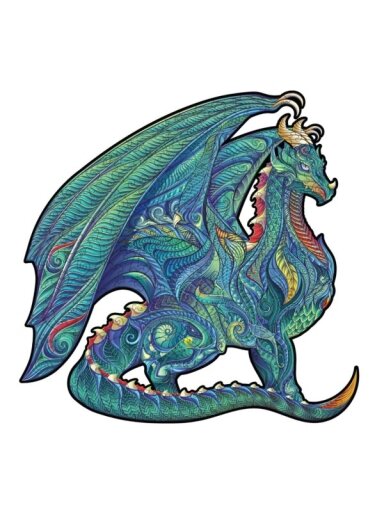 Dragon Dėlionė Iš Medžio M Dydis (150 detalių) Fantasy Puzzles