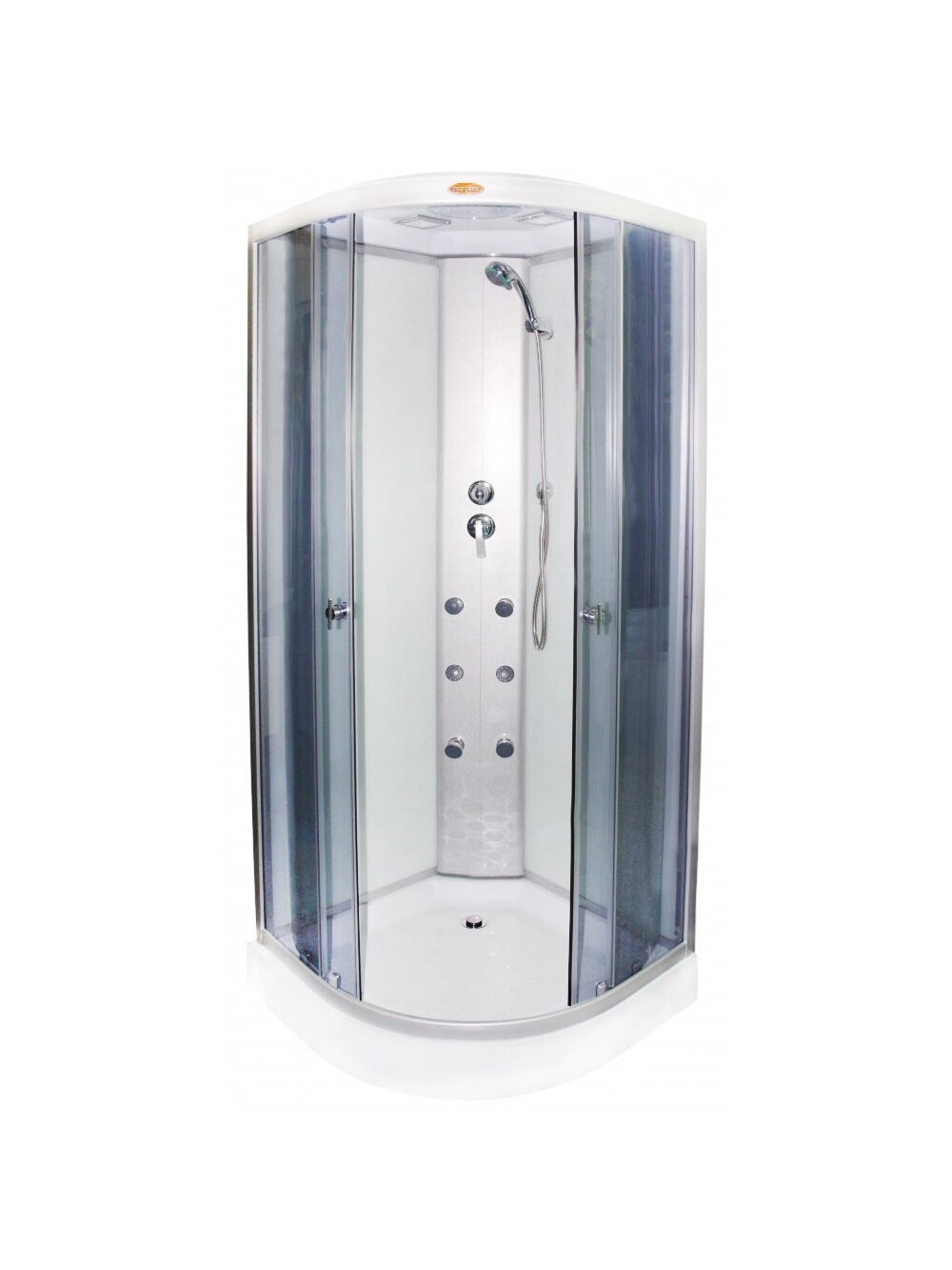 Dušo kabina R8602 80x80 grey Dušo kabina R8602 80x80 grey