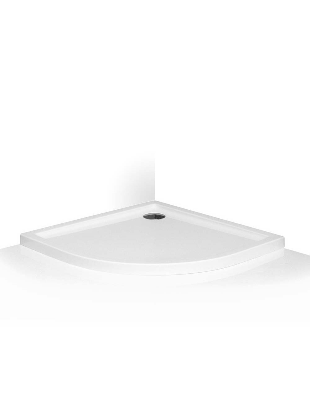 Dušo padėklas FLAT ROUND 900x900 mm, R550, baltas 2