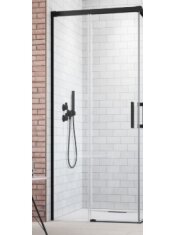Dušo kabinos Idea 8 Black KDD 90 L kairė dalis, Master Soft stiklas (papildomai reikalinga U3RDW-10370090-5401R) Dušo kabinos Idea 8 Black KDD 90 L kairė dalis, Master Soft stiklas (papildomai reikalinga U3RDW-10370090-5401R)