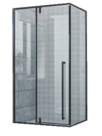 Dušo kabina B120 1200x800x1900 grey be pado Dušo kabina B120 1200x800x1900 grey be pado
